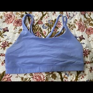 Gently used Lululemon periwinkle bra - size 10